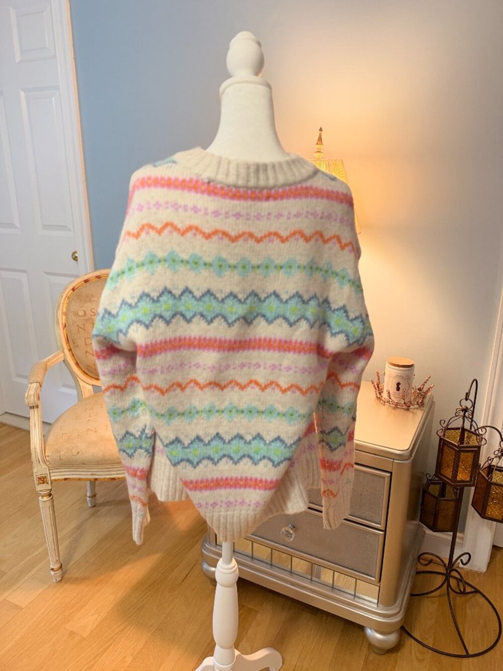 American Eagle Fair Isle Sweater Women's M, Worn Once - Picture 2 of 6